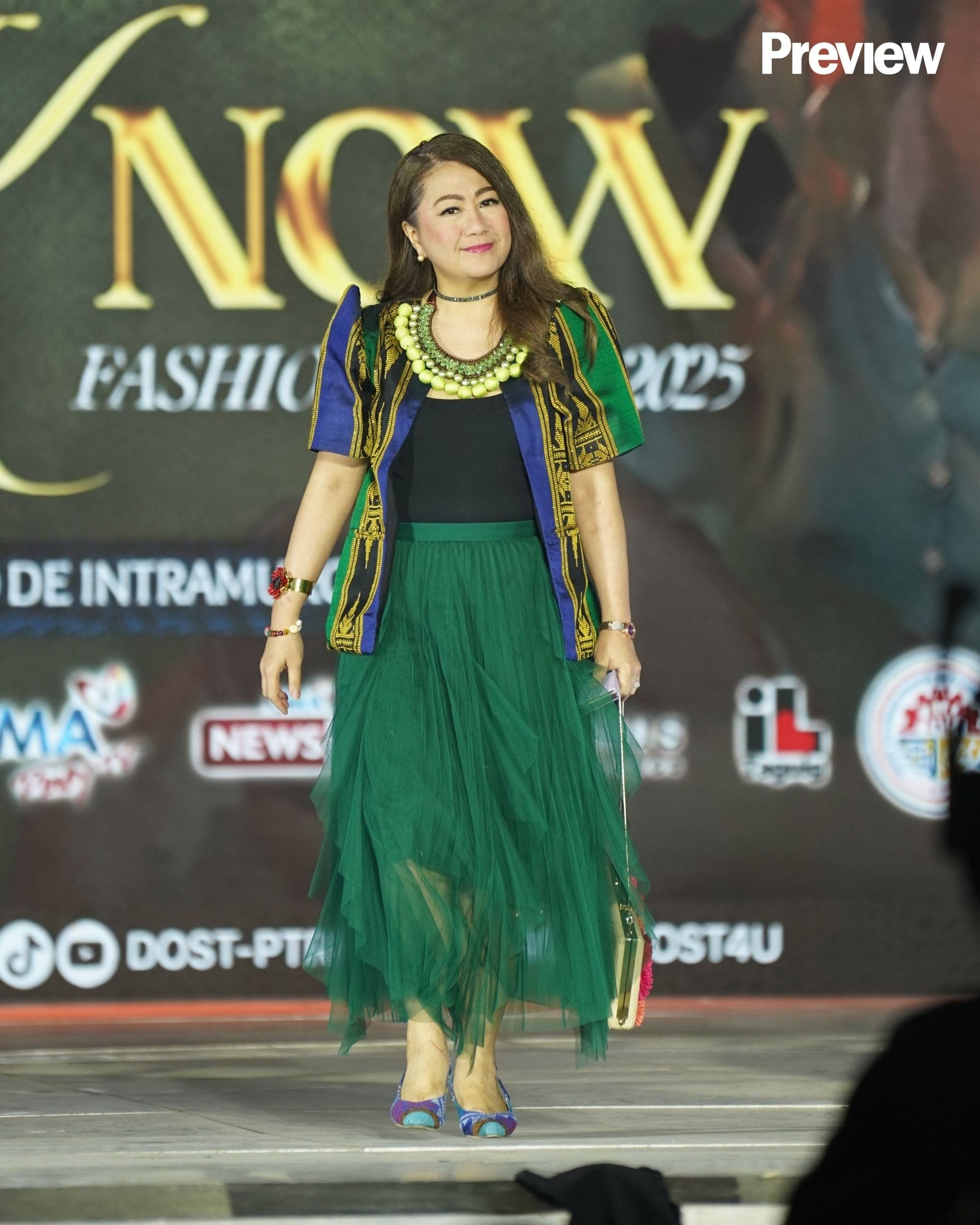 Fashion Accessory Makers of the Philippines (FAMPh) president Gina Nebrida Ty at the 2025 Stitch-Off
